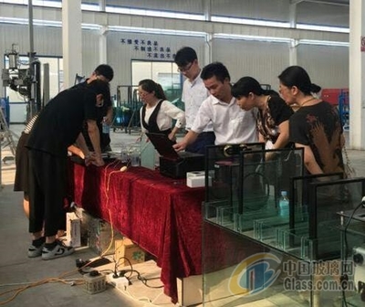 奥博泰受邀深入玻璃加工厂进行节能检测仪器演示,企业新闻-中国玻璃网